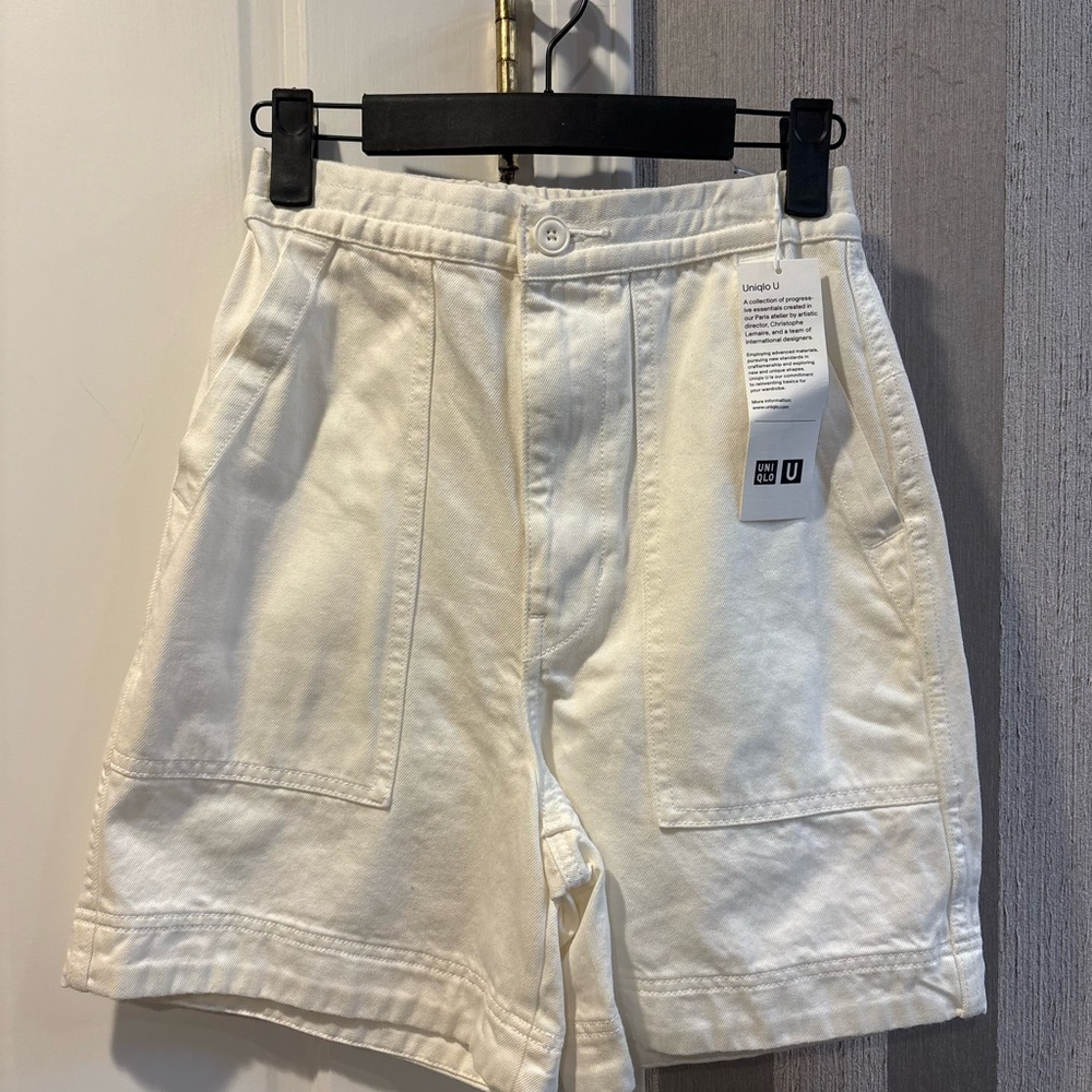 Uniqlo White Shorts